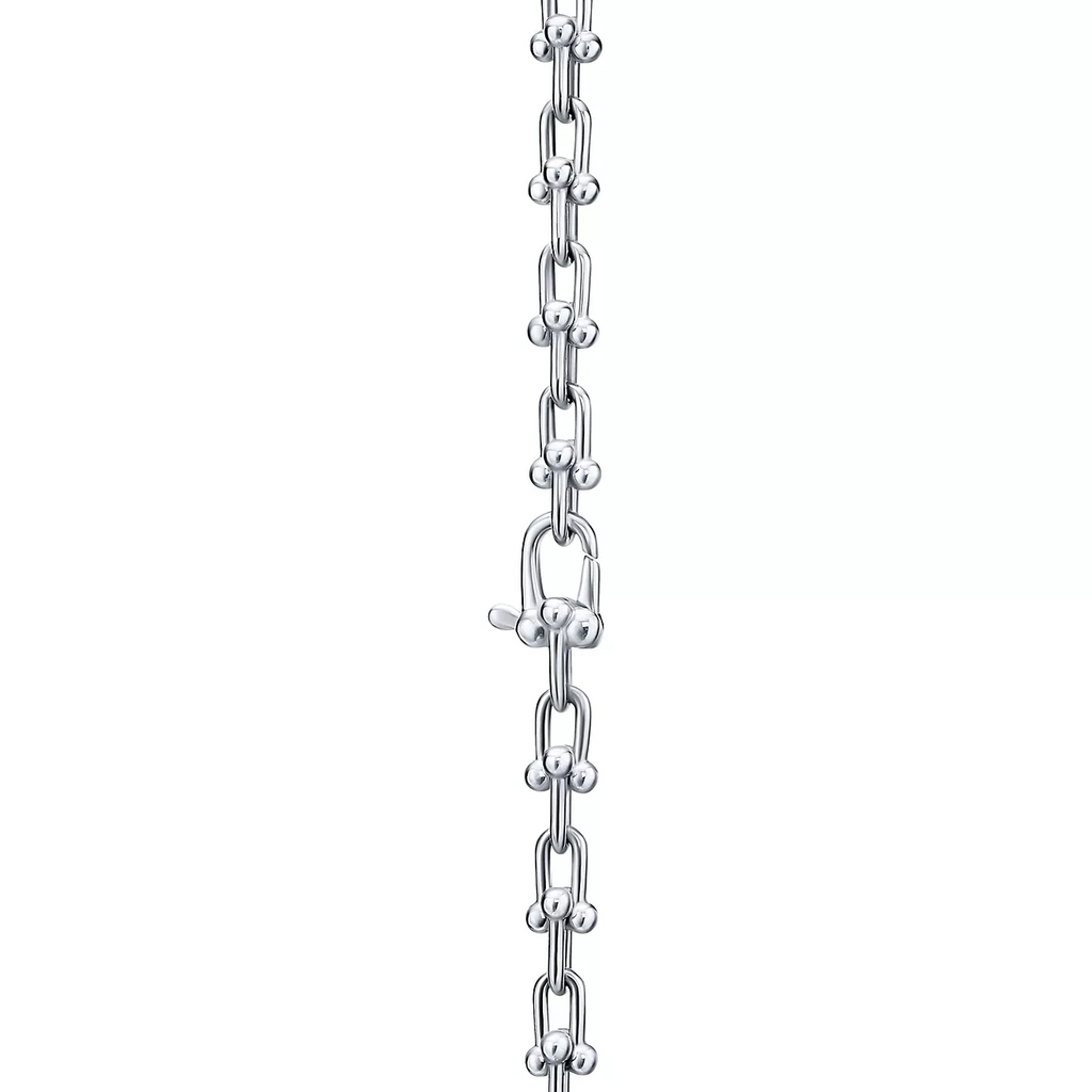 HARDWEAR MICRO LINK 44 MOTIF SILVER BRACELET