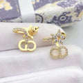 CD Clair D Lune Gold With White Crystals