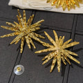 Chanel 2026 Gold Double C Firework Earrings